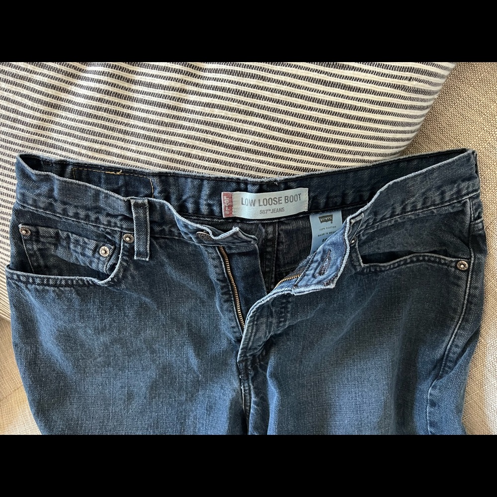 LEVIS 567 Low Loose Bootcut 30x30